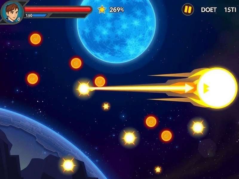 Intense cosmic battles in Astral Attack Astral Attack Gameplay Screenshot